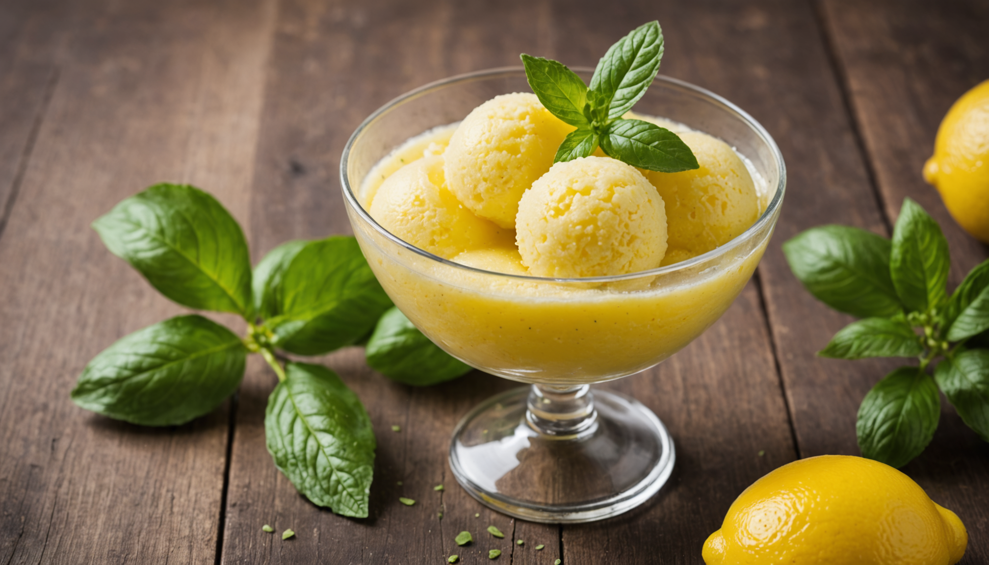 rafraîchissez vos papilles avec notre délicieuse recette de sorbet citron basilic proposée par novascope. facile à réaliser, ce dessert fruité et aromatique est parfait pour les journées ensoleillées et séduira à coup sûr vos invités.