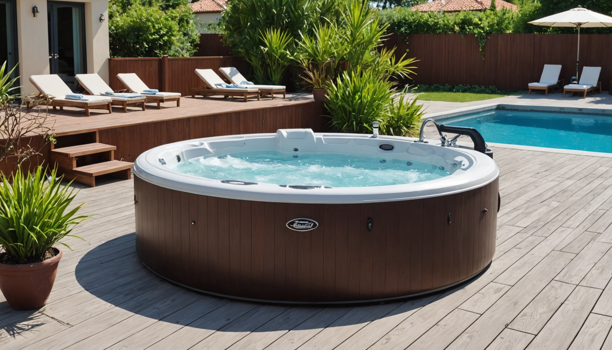 découvrez les atouts majeurs d'un jacuzzi 6 places, véritable havre de confort et de convivialité. profitez d'instants de détente inégalés, idéal pour des moments de partage entre amis ou en famille. plongez dans un univers de bien-être où relaxation et convivialité se rencontrent.
