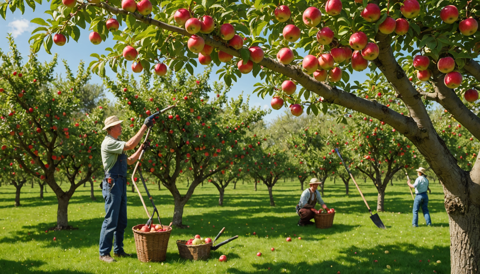découvrez les secrets de la taille des pommiers pour maximiser vos récoltes de pommes juteuses et savoureuses. apprenez les techniques essentielles pour entretenir vos arbres et optimiser leur production.