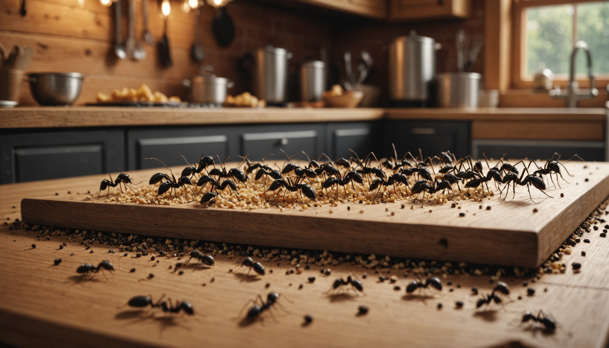 découvrez les secrets des fourmis noires qui envahissent votre maison. apprenez d'où elles viennent, pourquoi elles s'installent chez vous et comment les contrôler efficacement pour retrouver la tranquillité dans votre foyer.