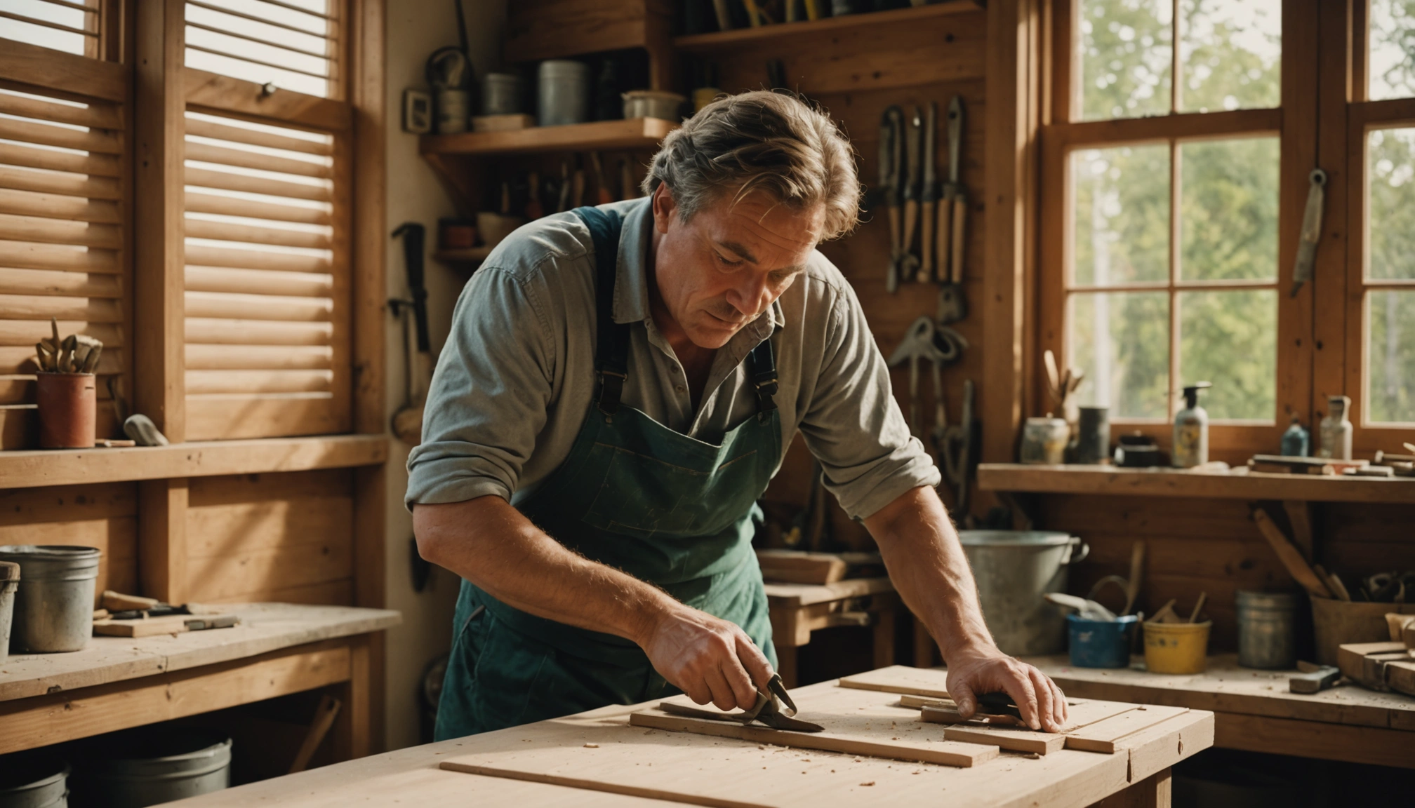 Comment bien préparer ses persiennes en bois avant une nouvelle peinture ?