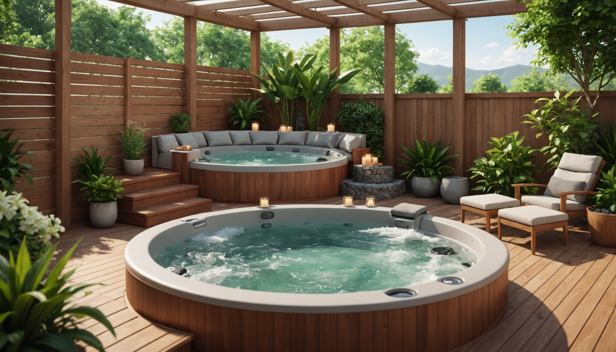 découvrez des idées d’aménagement inspirantes pour transformer votre extérieur en un véritable coin spa relaxant. conseils, astuces et inspirations pour créer un espace bien-être chez vous.