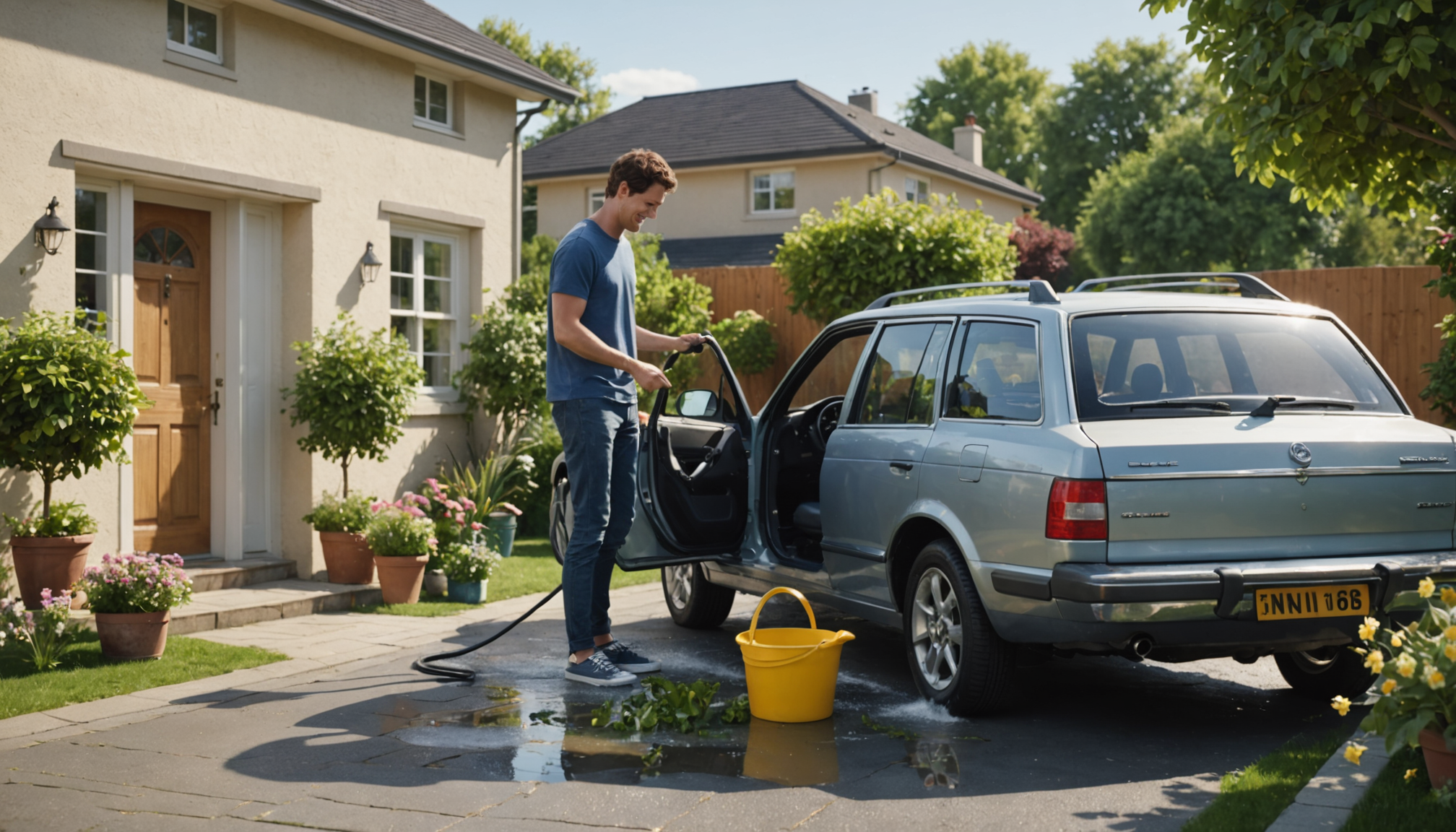 découvrez comment laver votre voiture chez vous tout en préservant l’environnement grâce à nos astuces et conseils écoresponsables. réduisez votre impact écologique facilement !