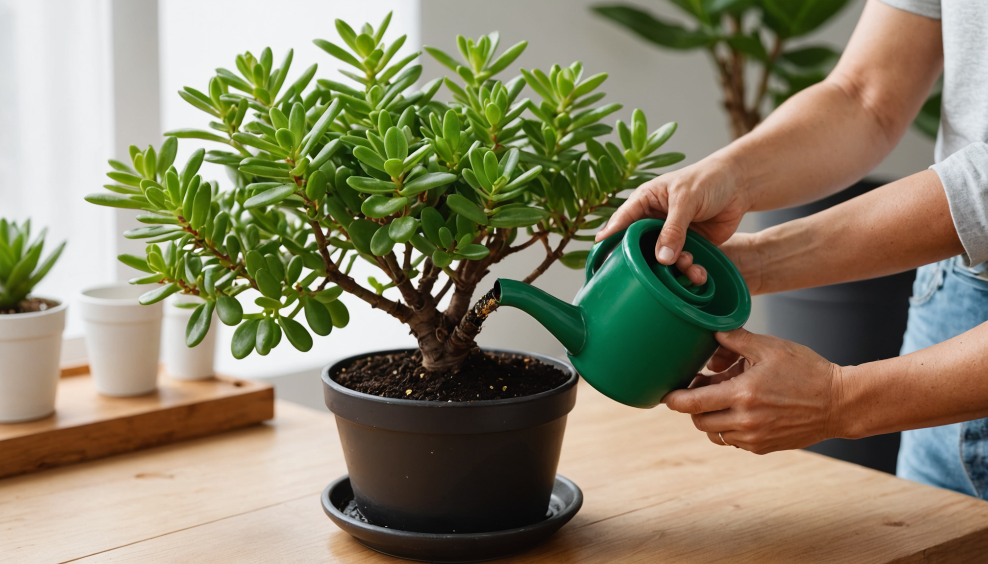 découvrez nos conseils pratiques pour entretenir et faire prospérer votre arbre de jade. apprenez à arroser, tailler et exposer votre plante pour une croissance optimale et un intérieur verdoyant !