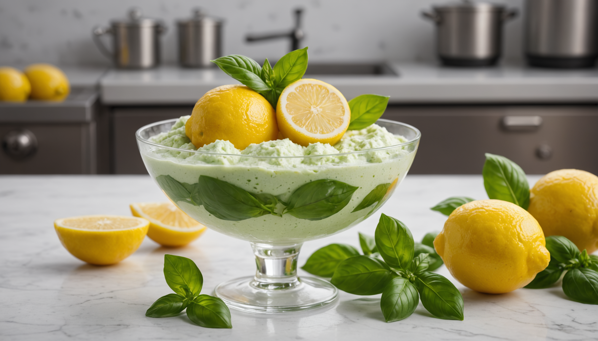 apprenez à réaliser en quelques étapes faciles le délicieux sorbet au citron et basilic de novascope. rafraîchissant, naturel et plein de saveurs, parfait pour l'été !