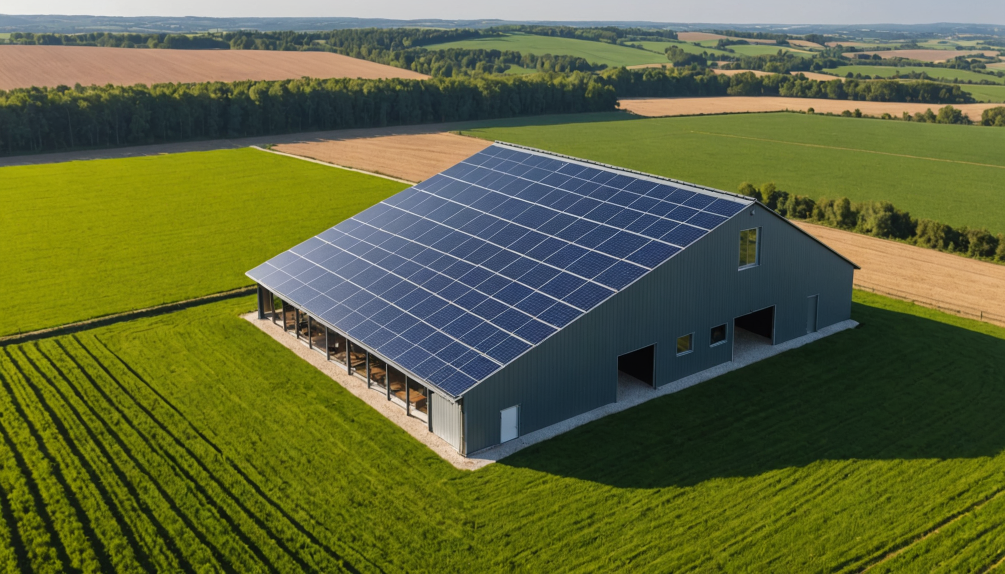 explorez le guide complet des hangars agricoles photovoltaïques proposé par arkolia energies et découvrez comment optimiser vos bâtiments agricoles grâce à l'énergie solaire.