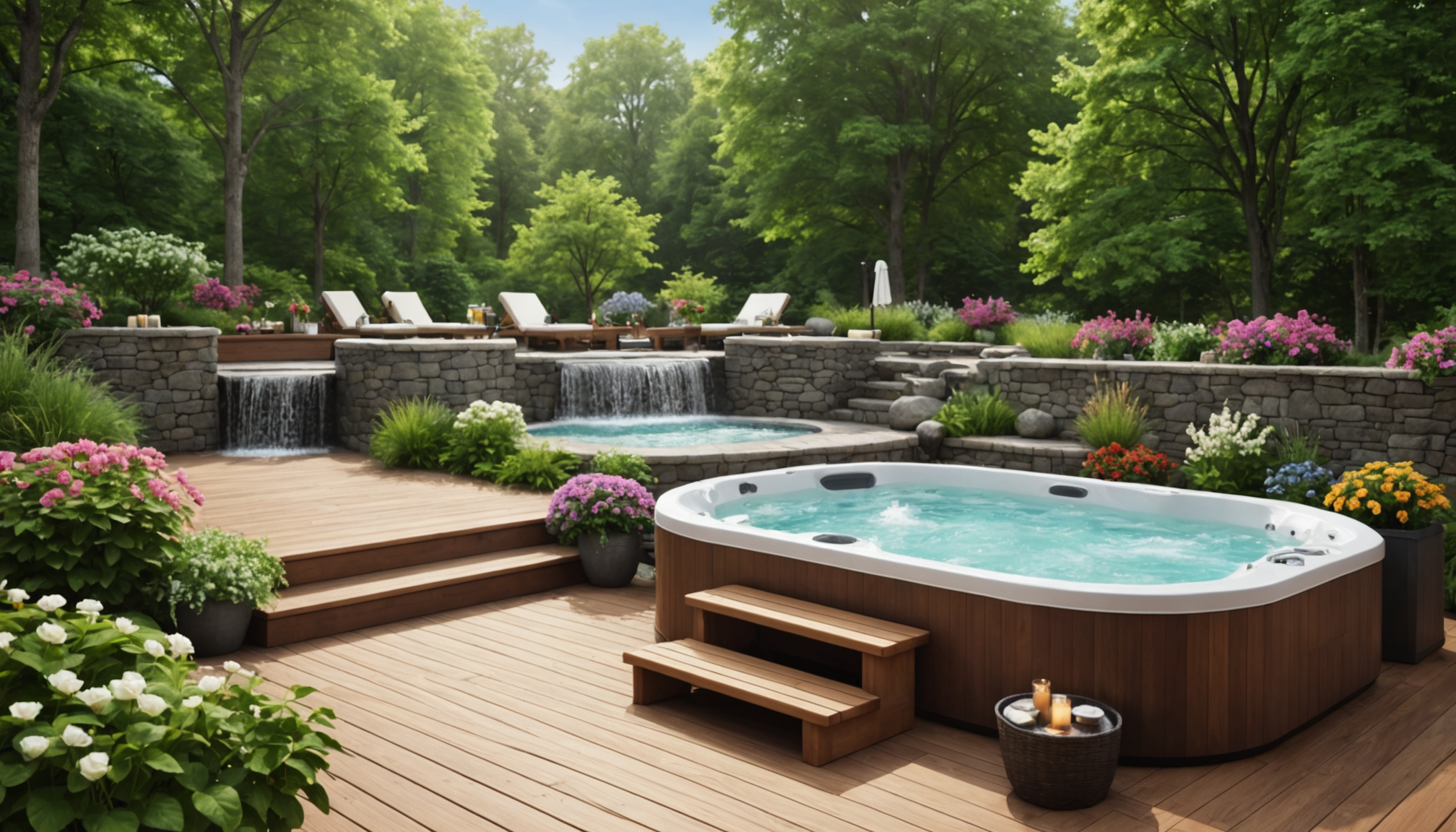 découvrez des idées et conseils pour aménager un espace spa extérieur relaxant chez vous. créez une ambiance zen et profitez de moments de détente en plein air.