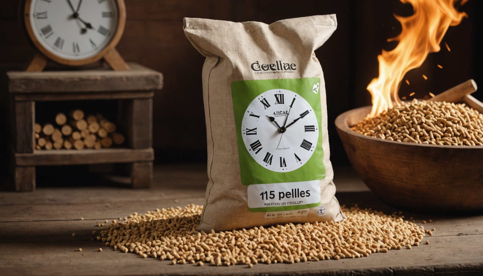 découvrez combien de temps dure un sac de 15 kg de pellets, les facteurs qui influencent sa consommation et des conseils pour optimiser l’utilisation de votre poêle à granulés.