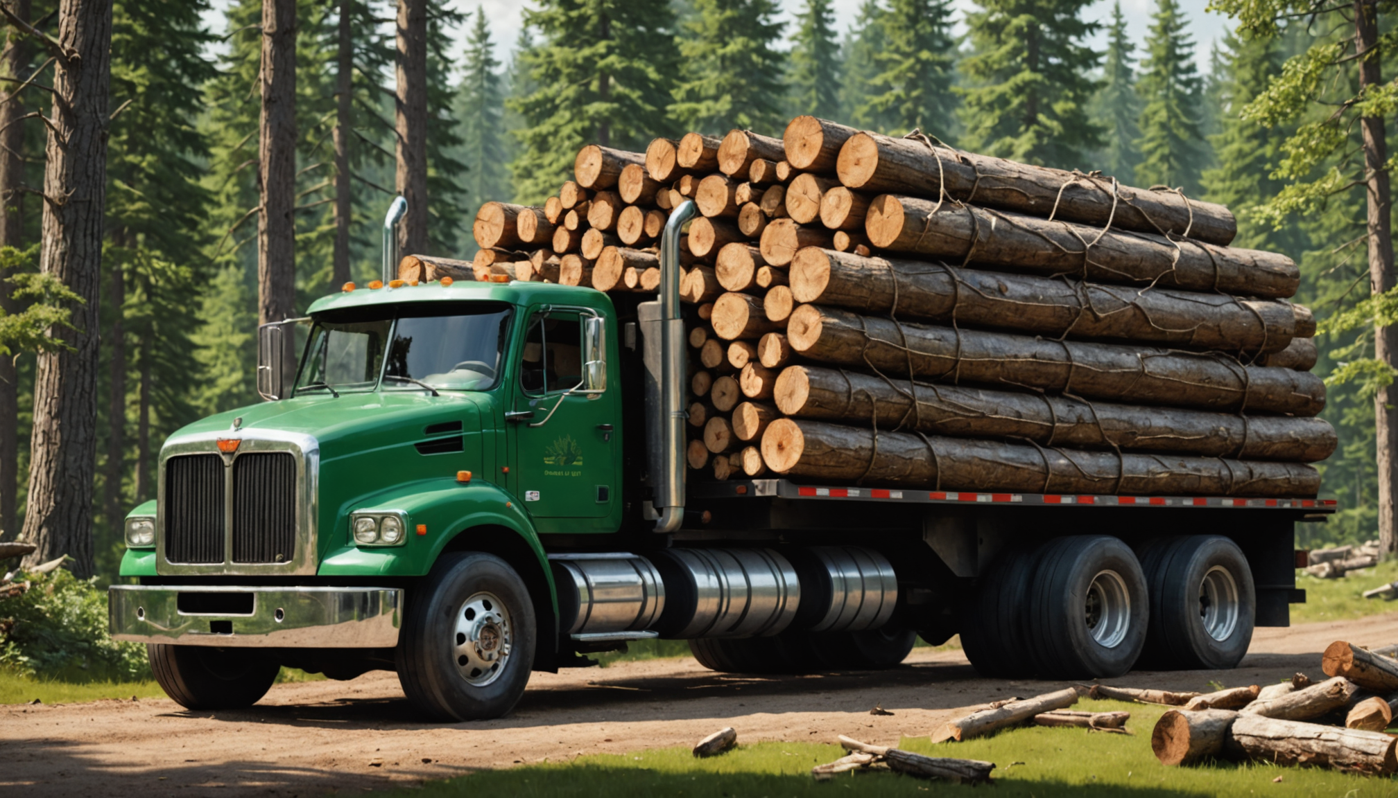 découvrez les facteurs qui influencent le coût d'un camion pour transporter des grumes de bois : tarifs, distance, volume, carburant et conseils pour optimiser votre budget transport forestier.