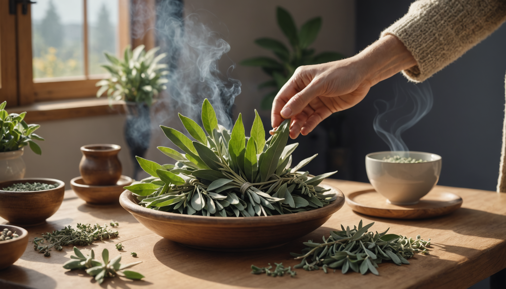 découvrez comment la sauge peut purifier votre intérieur, améliorer l’air ambiant et créer une atmosphère apaisante. bénéficiez de ses vertus naturelles pour un espace sain et équilibré.