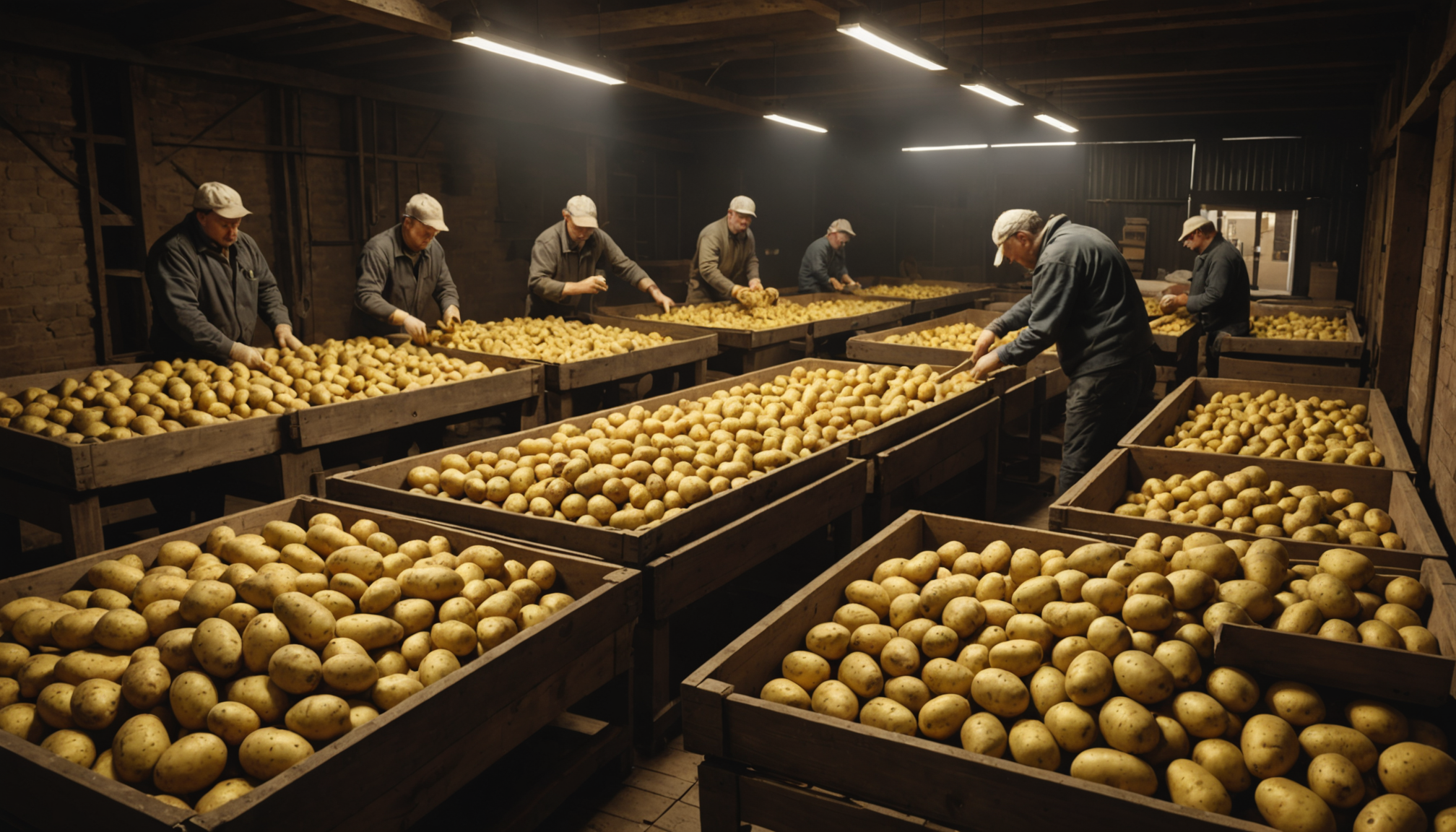 découvrez comment optimiser le stockage des pommes de terre grâce à des étapes clés et des conseils pratiques pour préserver leur fraîcheur et éviter les pertes.